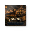 Charles Town Navy Yard-Back Coaster — Vintage  Design