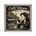 Caffe Vittoria— Vintage Boston Landmark Kiss-Cut Sticker