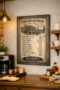 Boston, MA The Union Oyster House– 12×18 Matte Poster – Historic Wall Art”