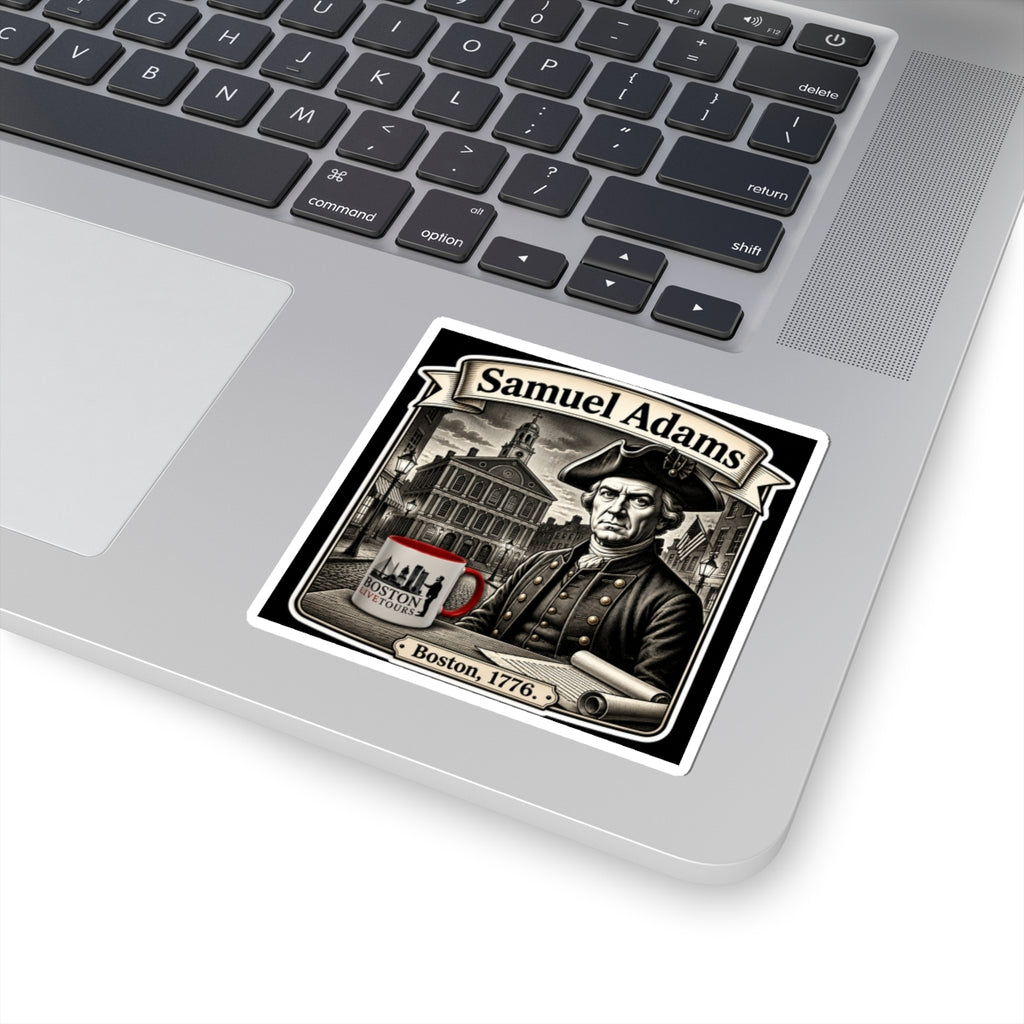 Copy of Copps Hill Burying Ground — Vintage Boston Landmark Kiss-Cut Sticker