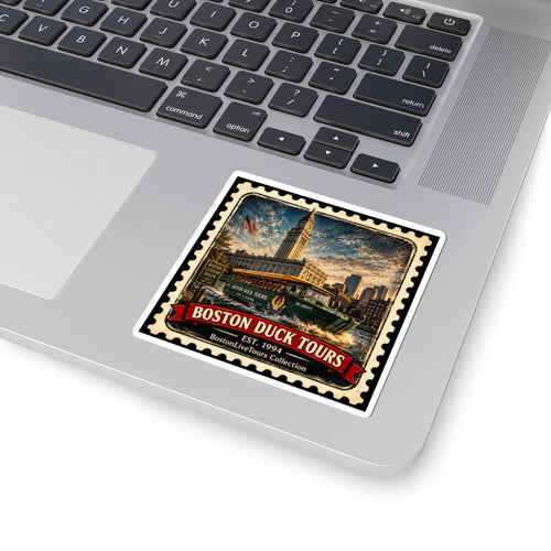 Boston Duck Tours — Vintage Boston Landmark Kiss-Cut Sticker